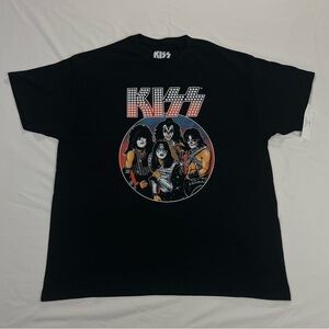 Y2K Kiss Tour T-Shirt (Band Members Gene-Paul-Ace-Peter) Brand New Condition Tee